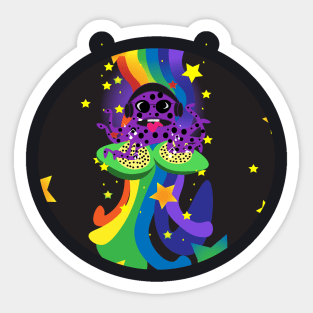 DJ OCTOPUS Sticker